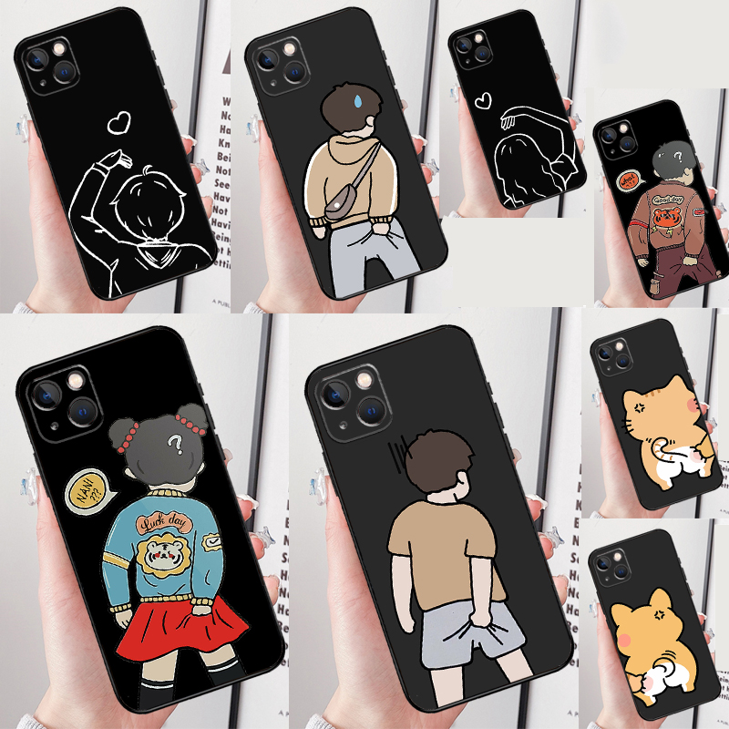 Phone Cases Xr Boys - Cartoon Couple Love Boy Girl Phone
