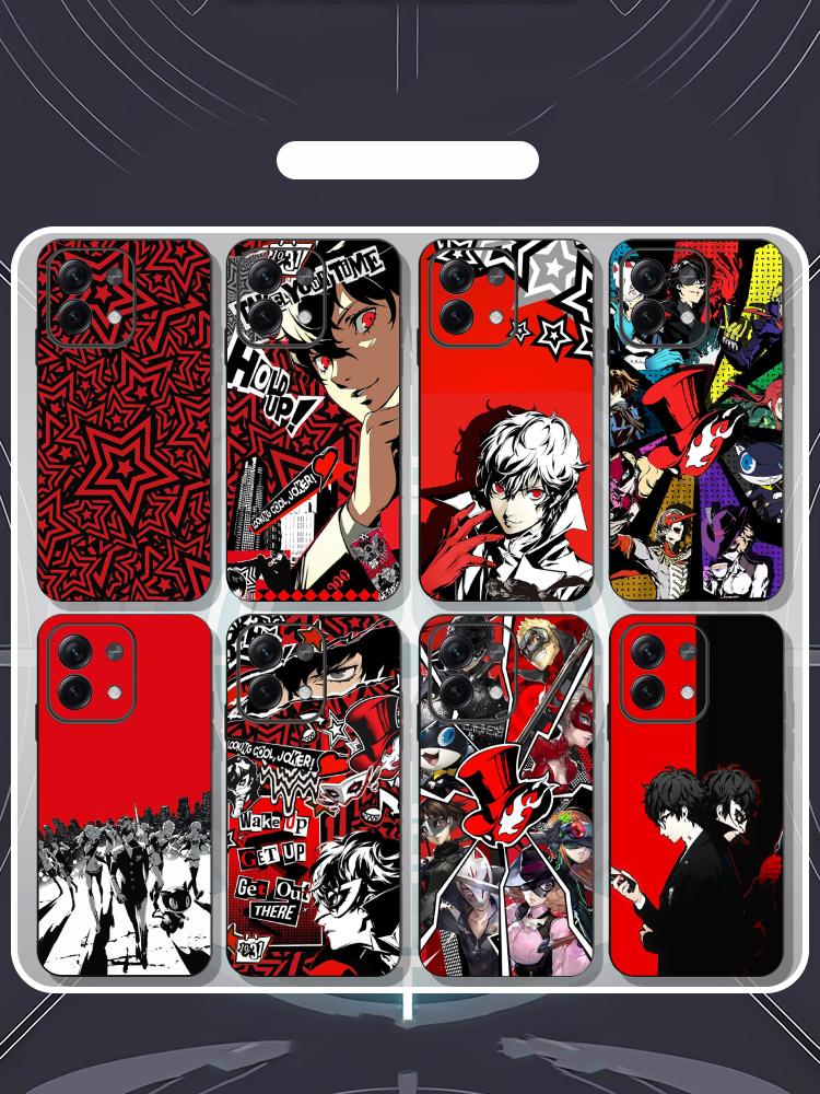 Phone Cases Black - Persona 5 Joker hot game poster