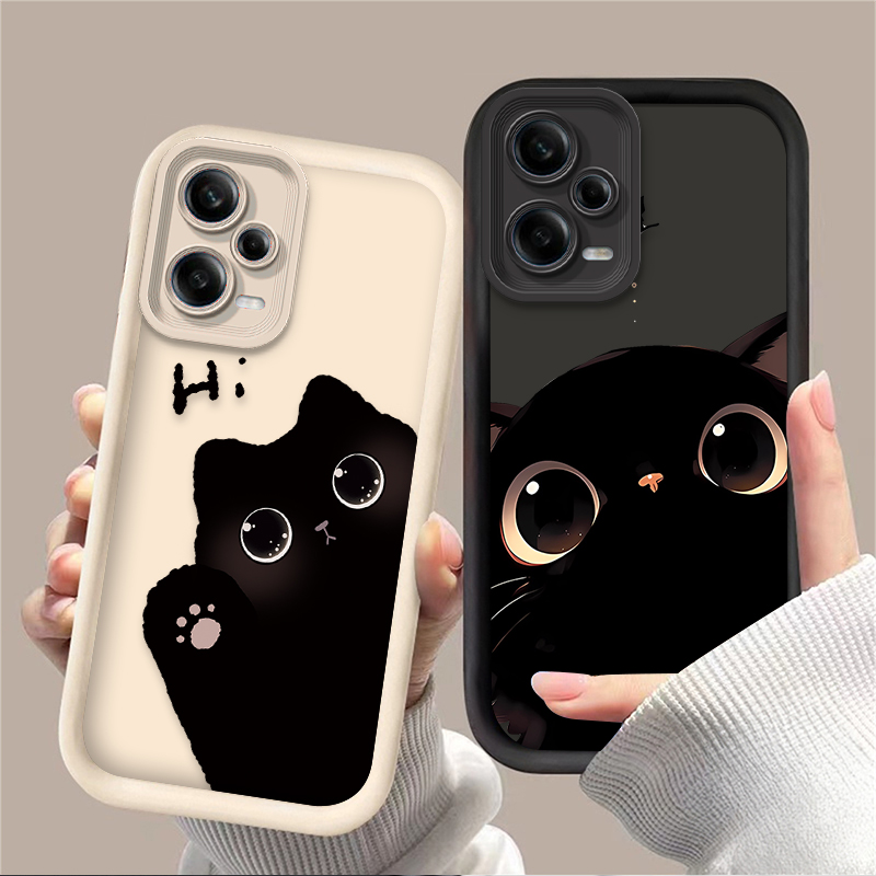 Phone Cases Redmi - Lovely Big Eyed Cat Phone Case