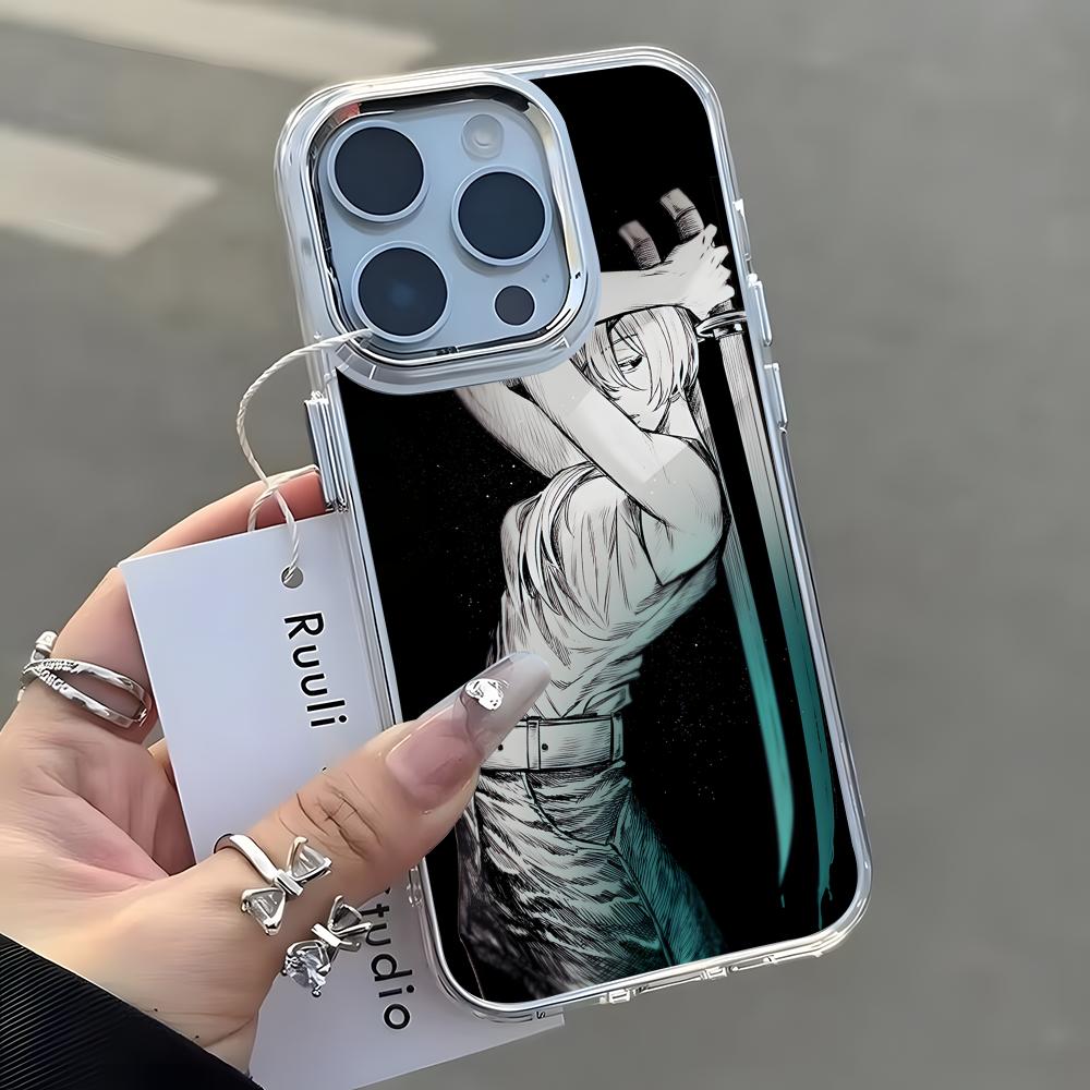 Phone Cases Men - Anime Chainsaw Man Quanxi Phone Case