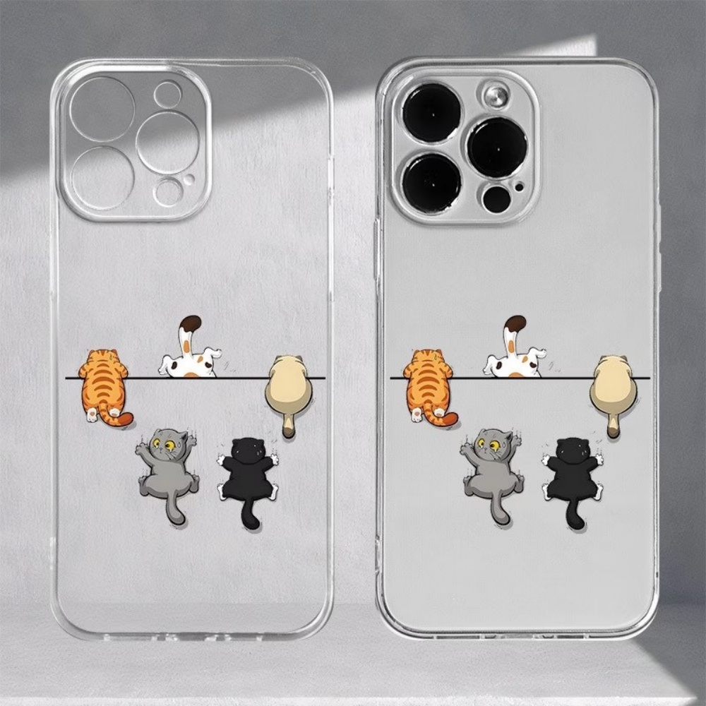Phone Cases Like Loopy - Five Cute Cat Pattern Phone Case
