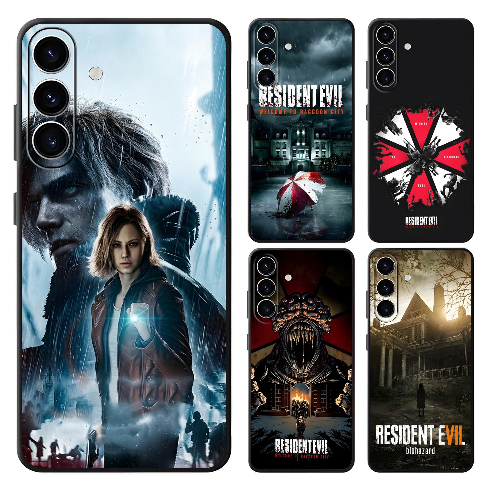 Phone Cases Black - hot game Resident Evil Phone Case