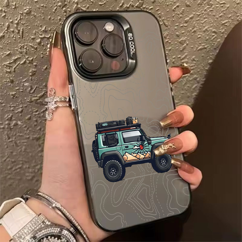 Phone Cases Online - Simple Car Pattern Phone Case For