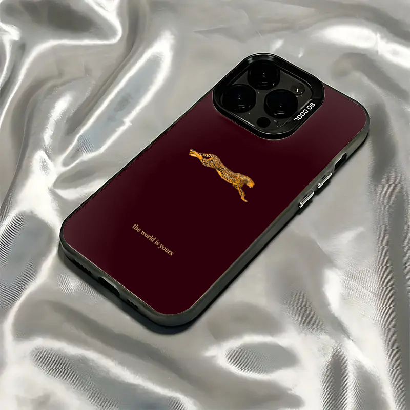 Phone Cases Like Loopy - Minimalist Leopard Phone Case For iPhone