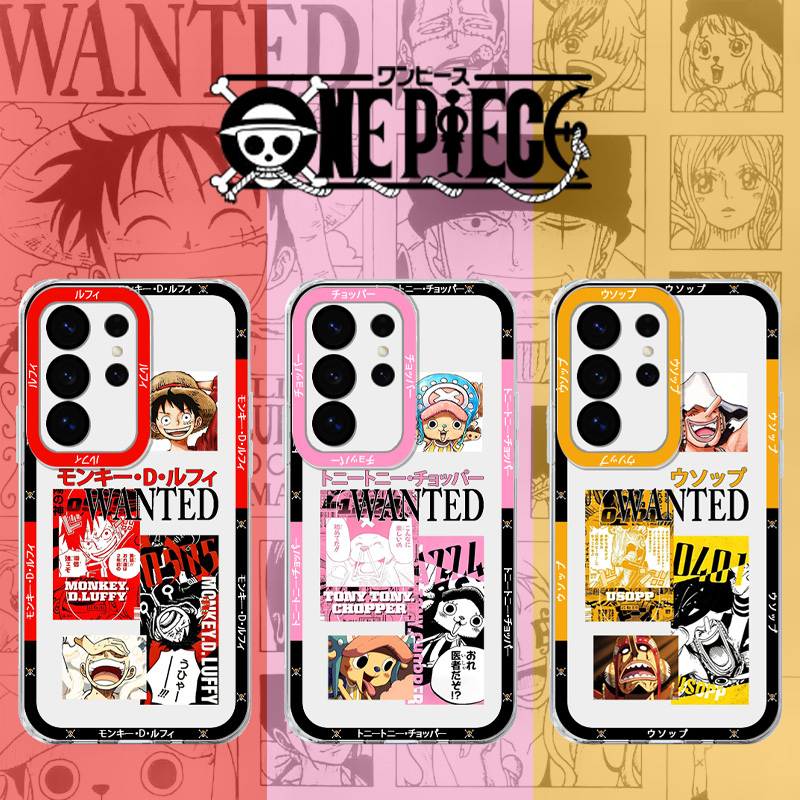 Phone Cases Galaxy A17 - One P-Piece Cartoon Soft Silicone Phone