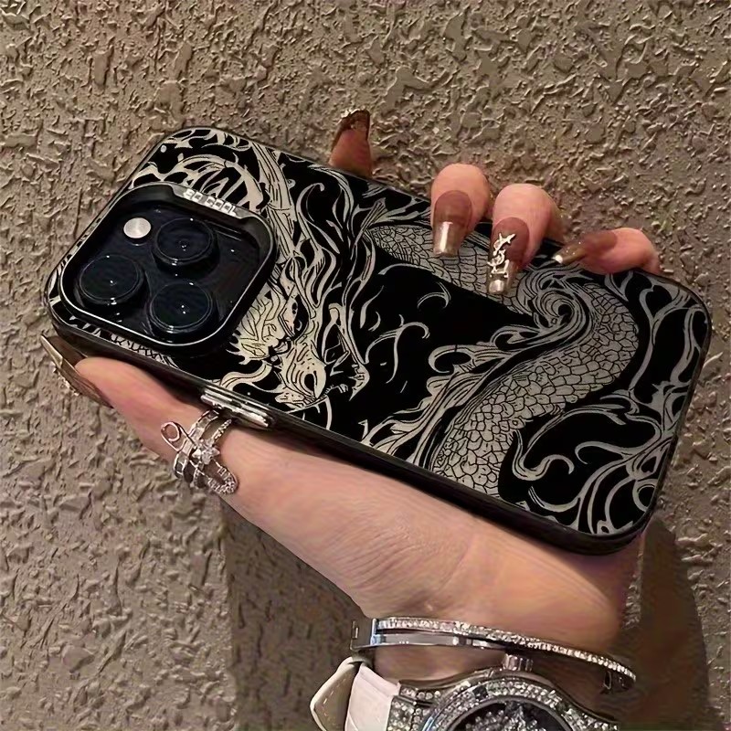 Phone Cases Like Loopy - Dragon Totem Pattern Phone Case For