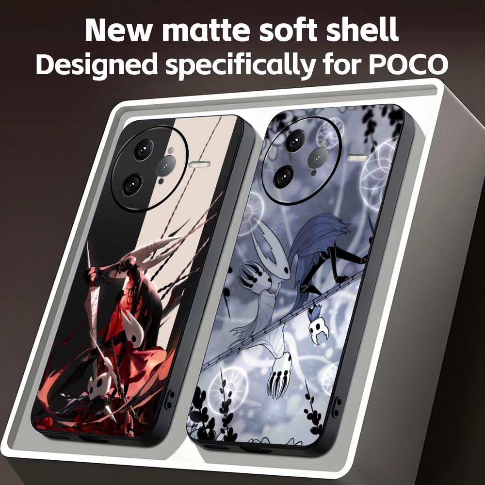 Phone Cases Black - HOT GAME Hollow Knight Silksong Phone
