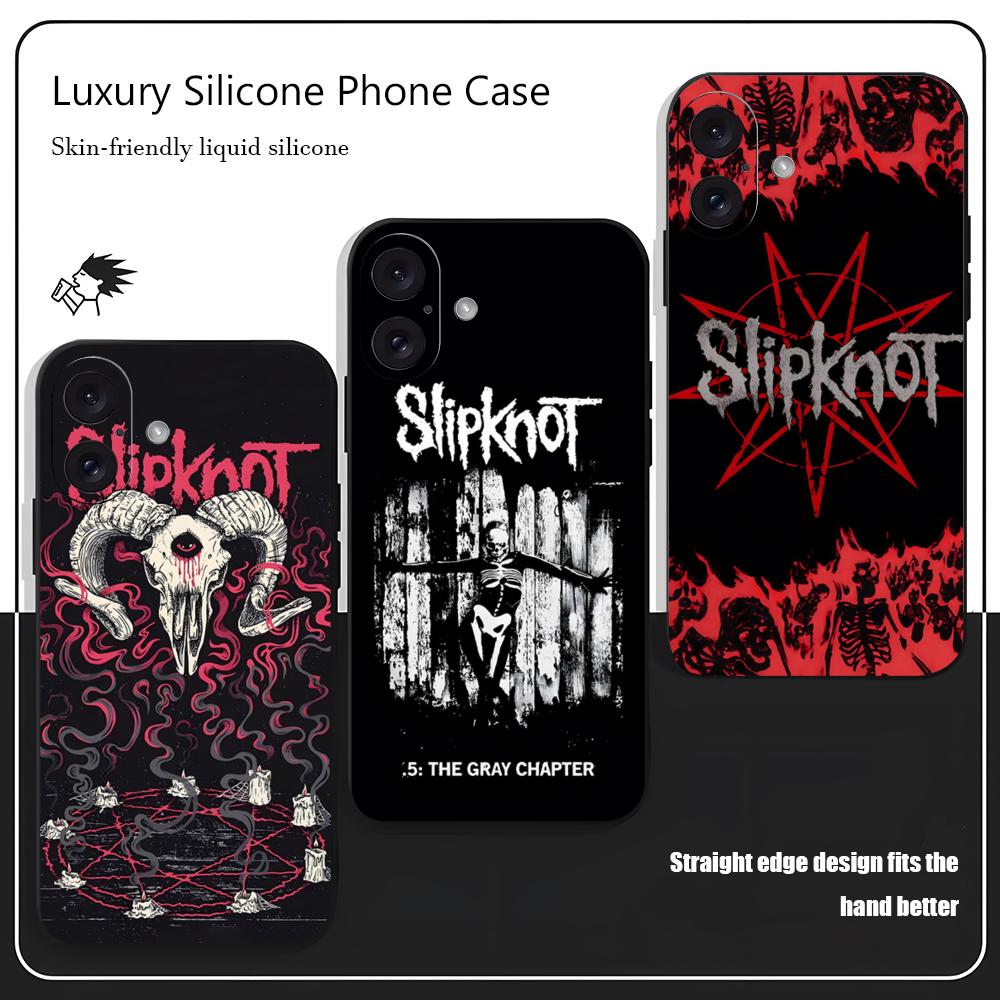 Phone Cases Black - S-Slipknot Popular Band Phone Case For