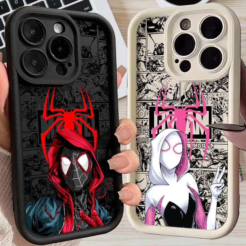 Spiderman Miles Morales Gwen M - Phone Cases Iphone 17 Pro 评论和价格