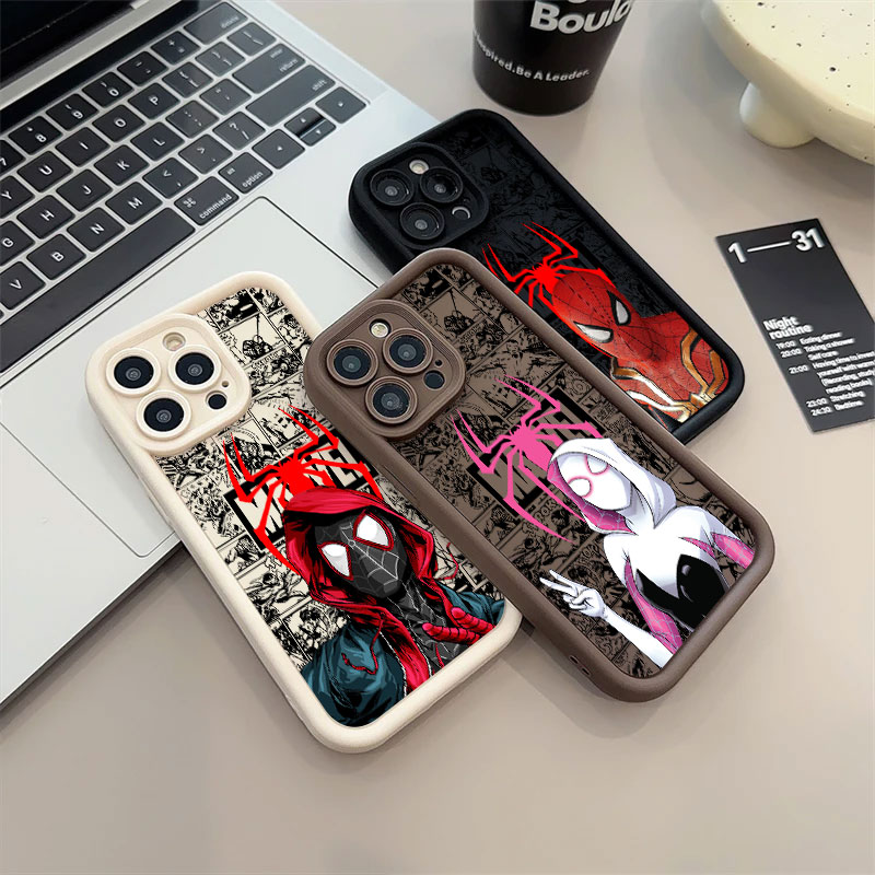 Spiderman Miles Morales Gwen M - Phone Cases Iphone 17 Pro 评论和价格