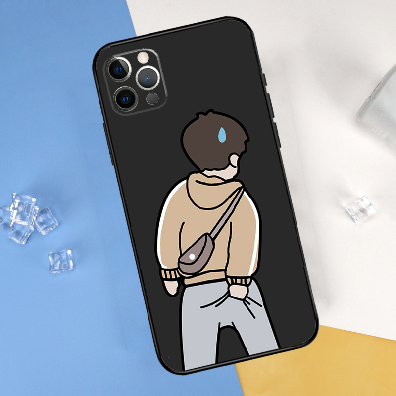 Cartoon Couple Love Boy Girl P - Phone Cases Xr Boys 评论和价格