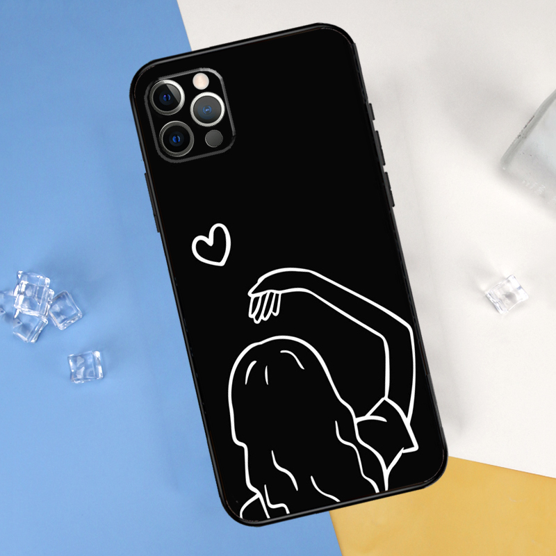 Cartoon Couple Love Boy Girl P - Phone Cases Xr Boys 评论和价格