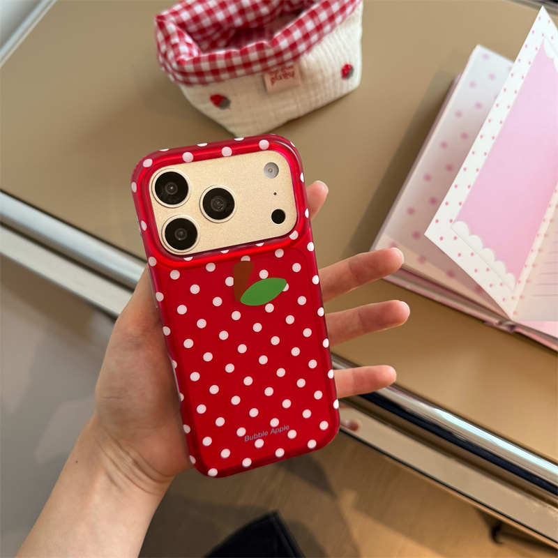 Red Polka Dot Phone Case For A - Phone Cases Redbubble 评论和价格