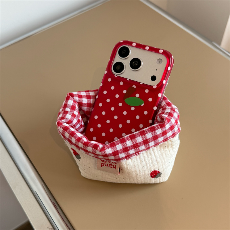 Red Polka Dot Phone Case For A - Phone Cases Redbubble 评论和价格