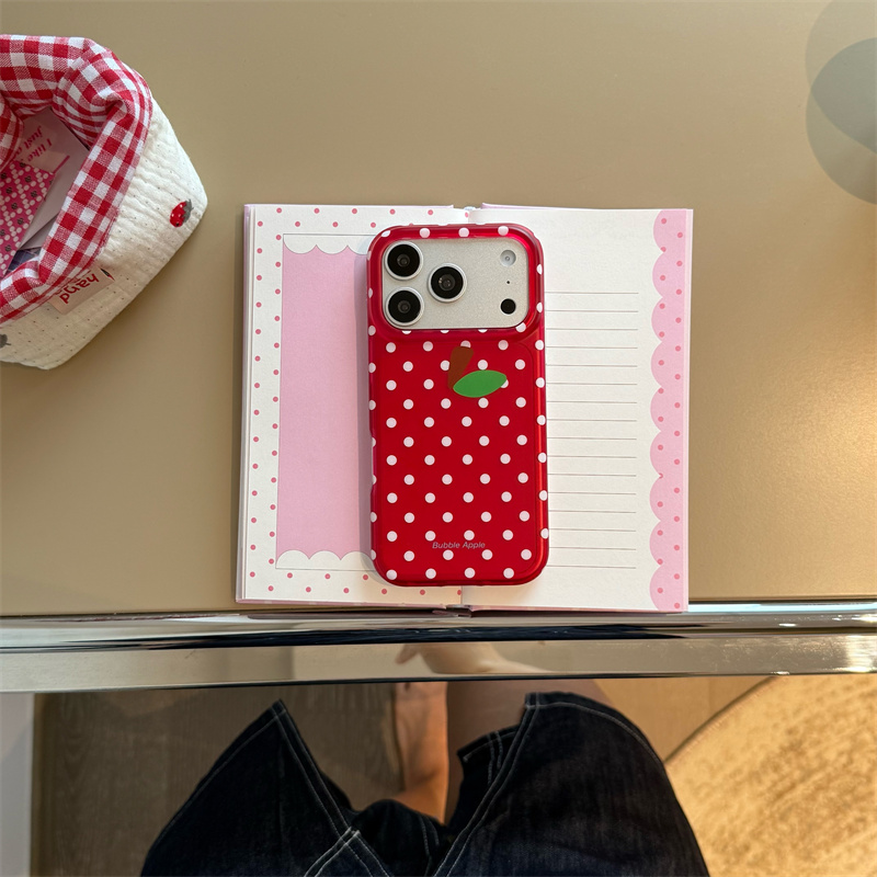 Red Polka Dot Phone Case For A - Phone Cases Redbubble 评论和价格