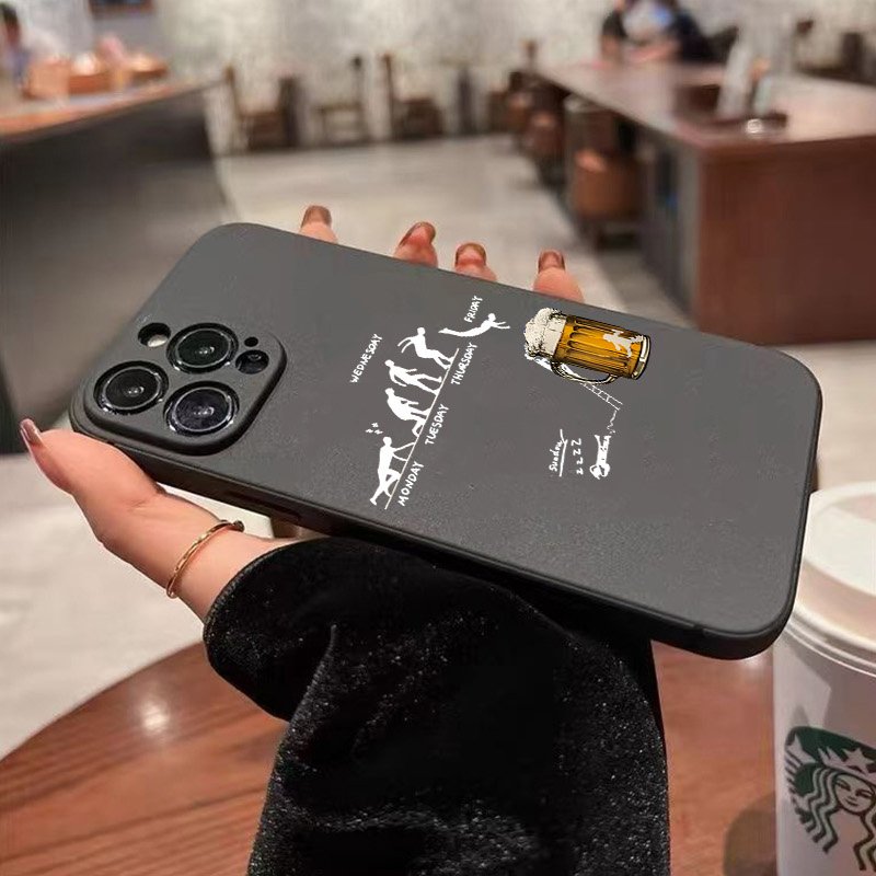 Creative Beer-Themed Phone Cas - Phone Cases Galaxy A17 评论和价格