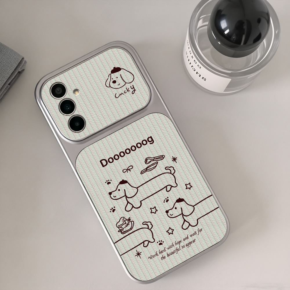 Cartoon Dachshund Phone Case F - Phone Cases With Straps 评论和价格