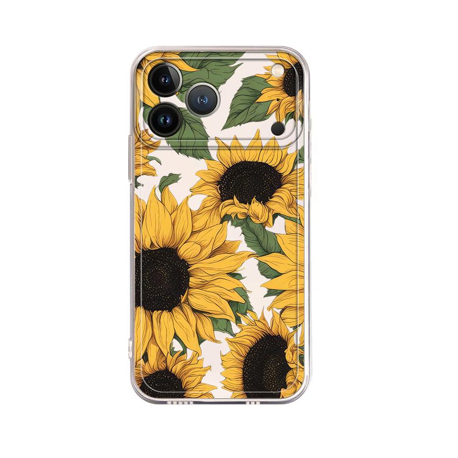 Cute Sunflower Pattern Case fo - Phone Cases Online 评论和价格