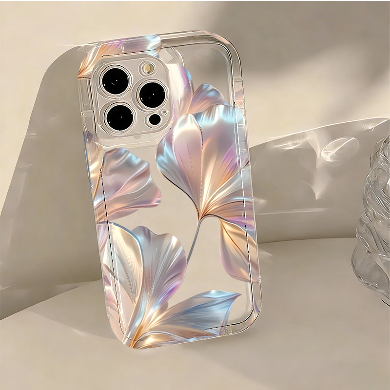 Colorful Metallic Ginkgo Print - Phone Cases Redmi 评论和价格