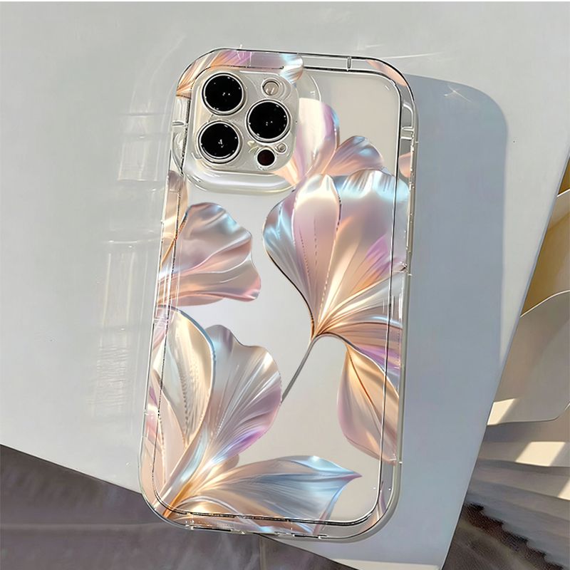 Colorful Metallic Ginkgo Print - Phone Cases Redmi 评论和价格