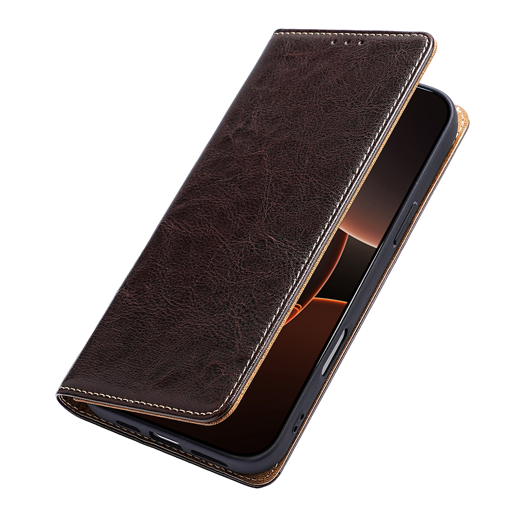 Genuine leather Flip Phone Cas - Phone Cases Heavy Duty 评论和价格