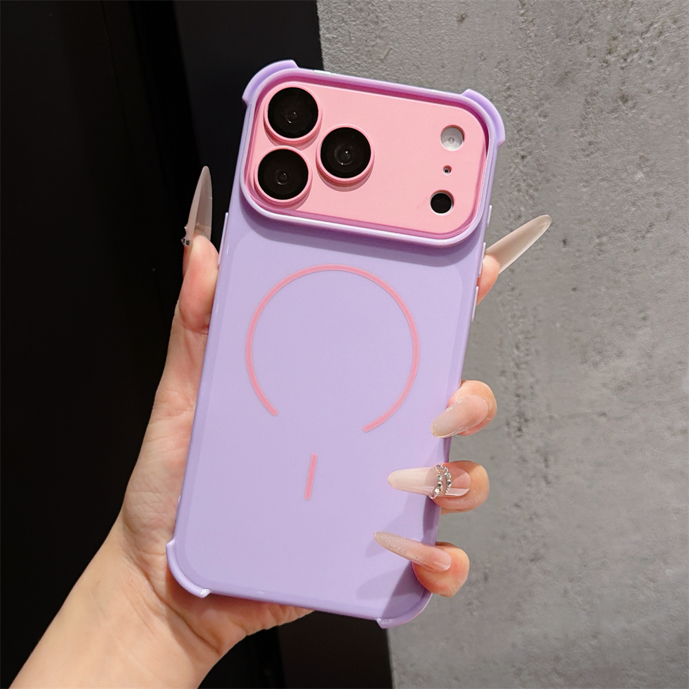 Contrast Color Armor Phone Cas - Phone Cases Iphone 17 Pro 评论和价格
