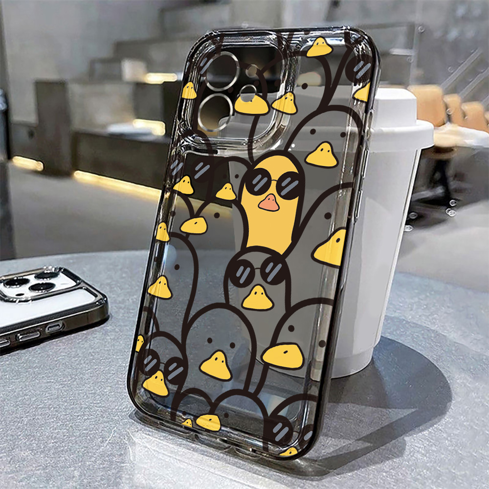 Cute Cartoon Duck Case Girls F - Phone Cases Online 评论和价格