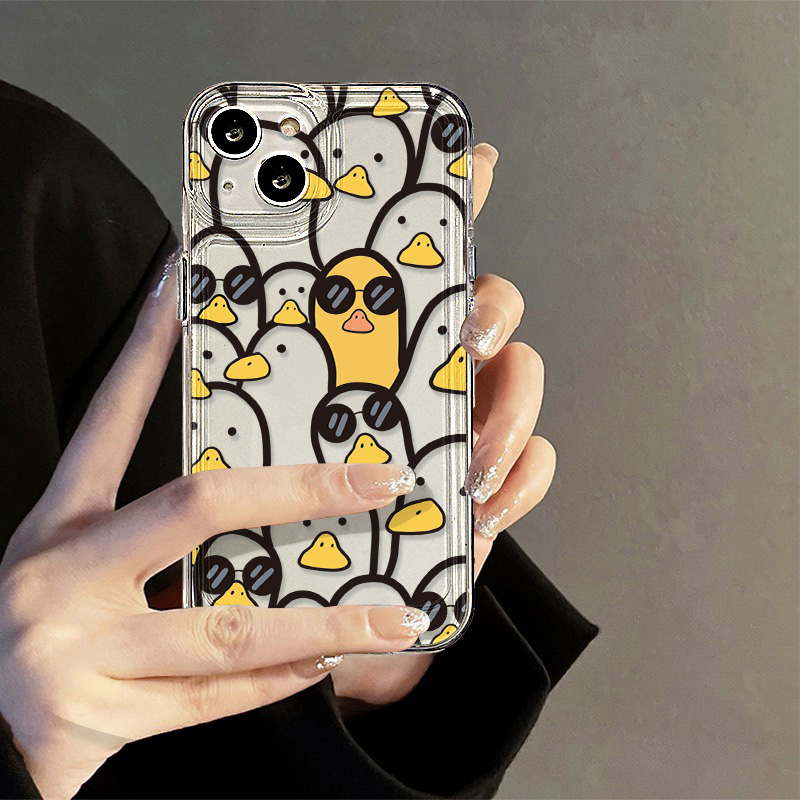 Cute Cartoon Duck Case Girls F - Phone Cases Online 评论和价格
