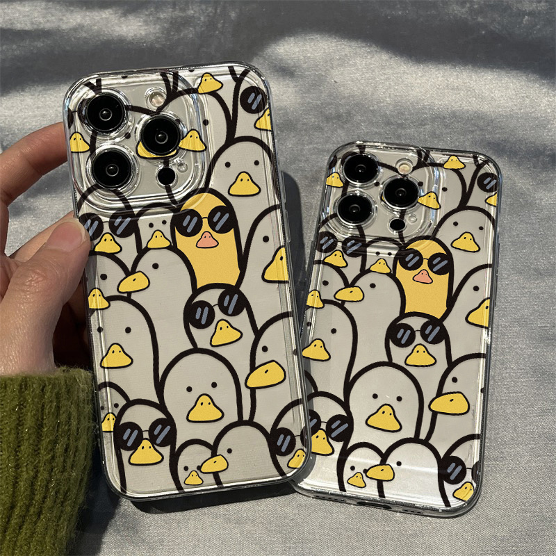 Cute Cartoon Duck Case Girls F - Phone Cases Online 评论和价格