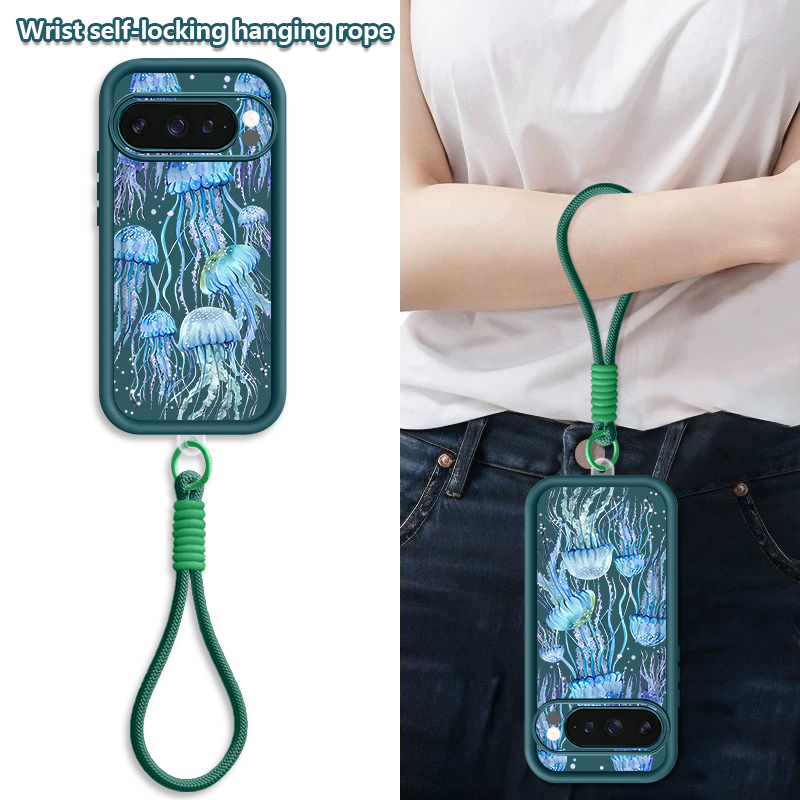 Humpback Whale Print Wrist Str - Phone Cases With Straps 评论和价格