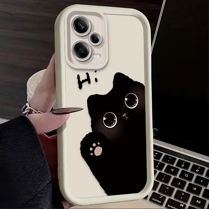 Lovely Big Eyed Cat Phone Case - Phone Cases Redmi 评论和价格