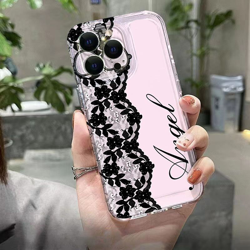 New Black White Lace Phone Cas - Phone Cases Galaxy A17 评论和价格