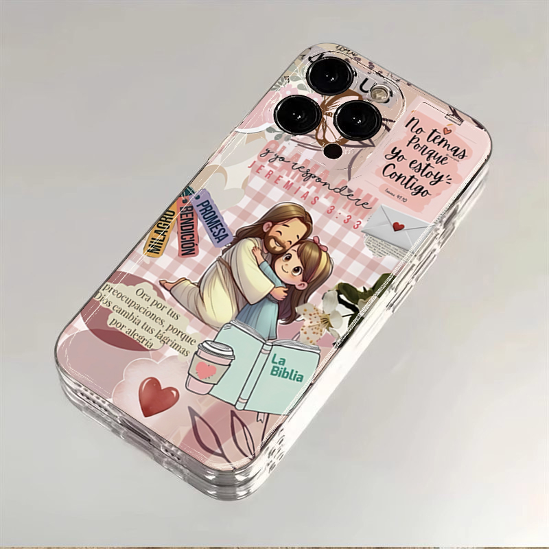 Cartoon Jesus And Me Bible Ver - Phone Cases Xiaomi Redmi 12 评论和价格