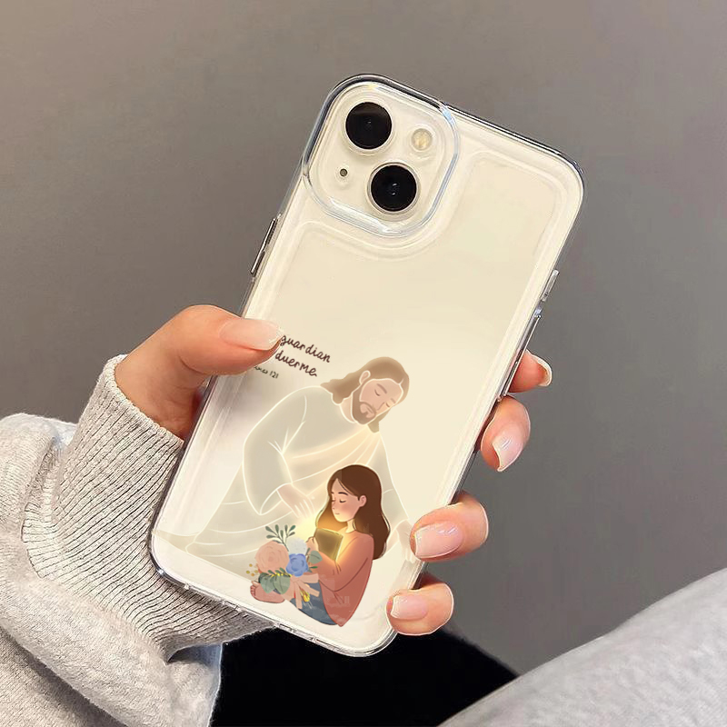 Cartoon Jesus And Me Bible Ver - Phone Cases Xiaomi Redmi 12 评论和价格