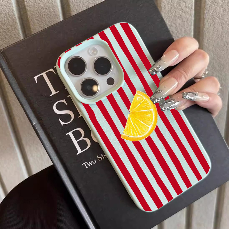 Fashion Lemon Pattern TPU Sili - Phone Cases Trendy 评论和价格
