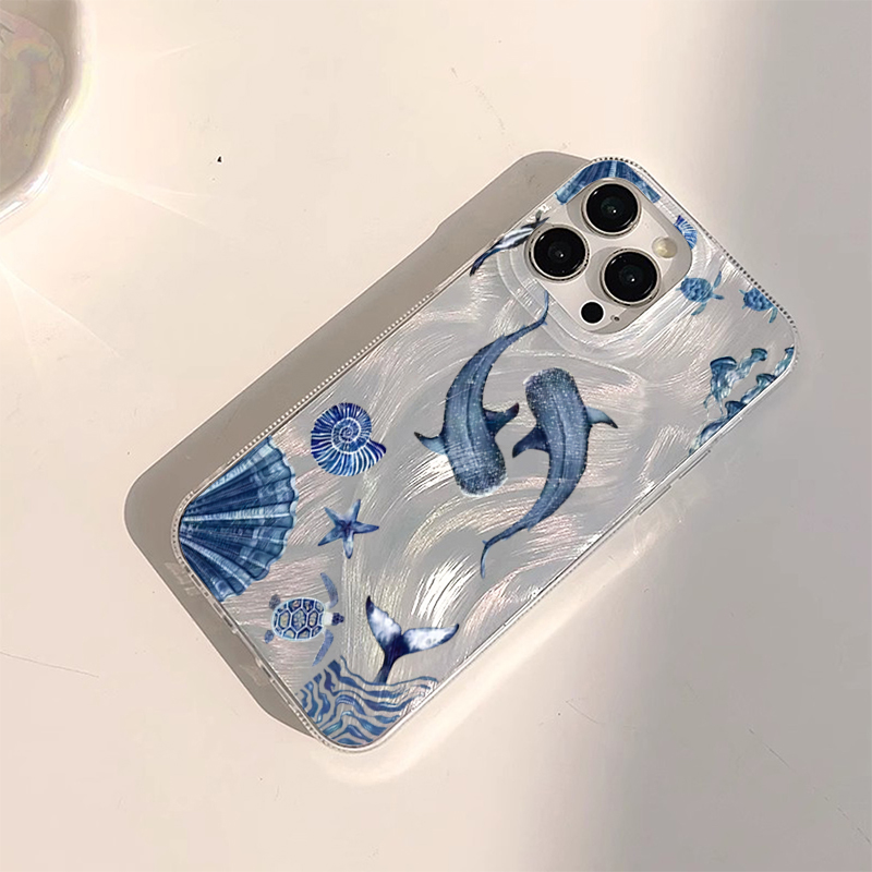 Ocean Animal Whale Turtle Tren - Phone Cases Trendy 评论和价格