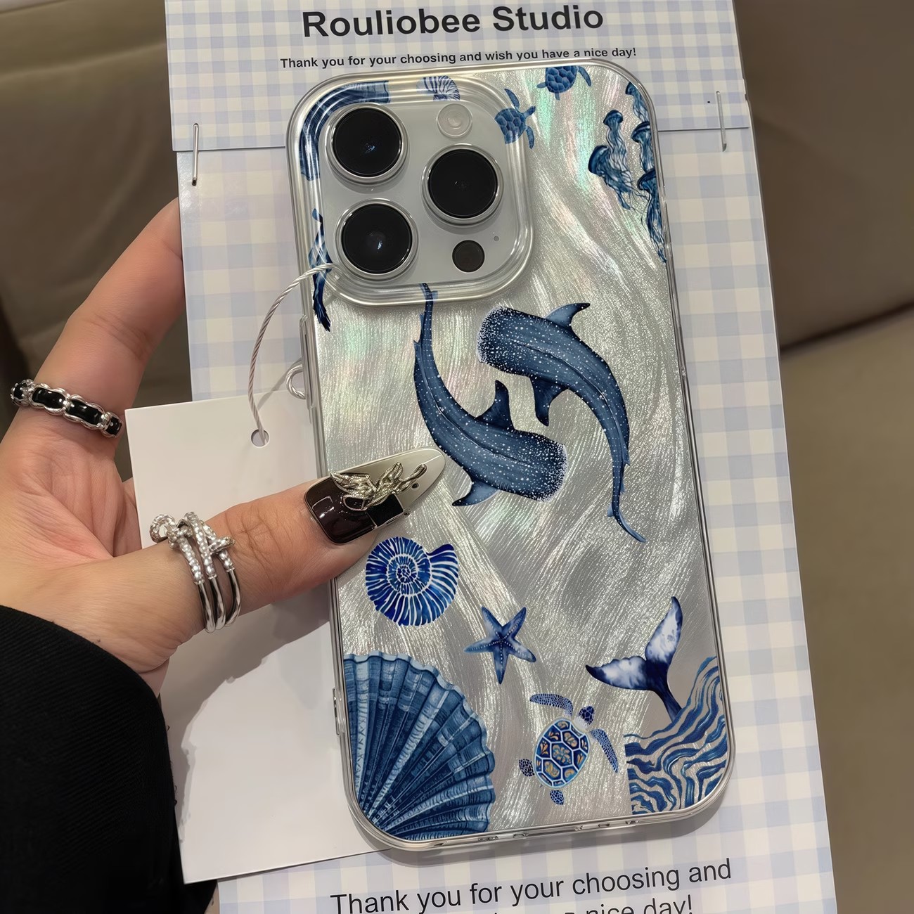 Ocean Animal Whale Turtle Tren - Phone Cases Trendy 评论和价格