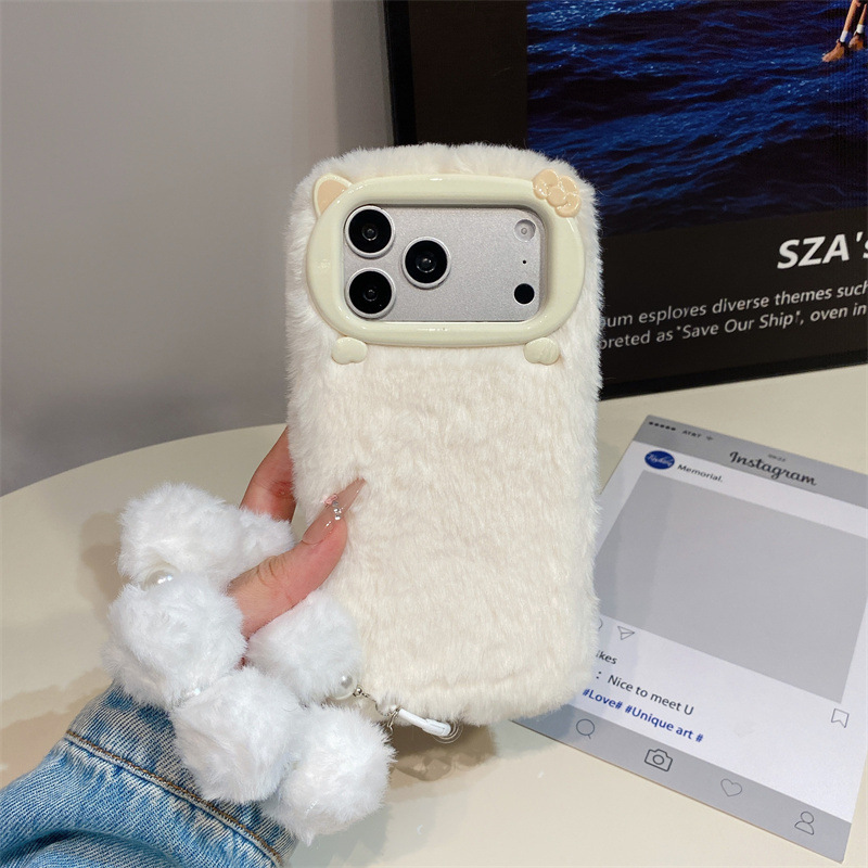 Luxury Solid Colors Furry Plus - Phone Cases Iphone 17 Pro 评论和价格