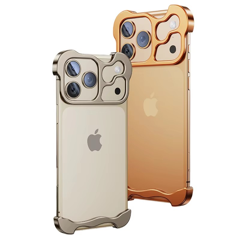 lrregular Metal Frame Bumper P - Phone Cases Aviation 评论和价格