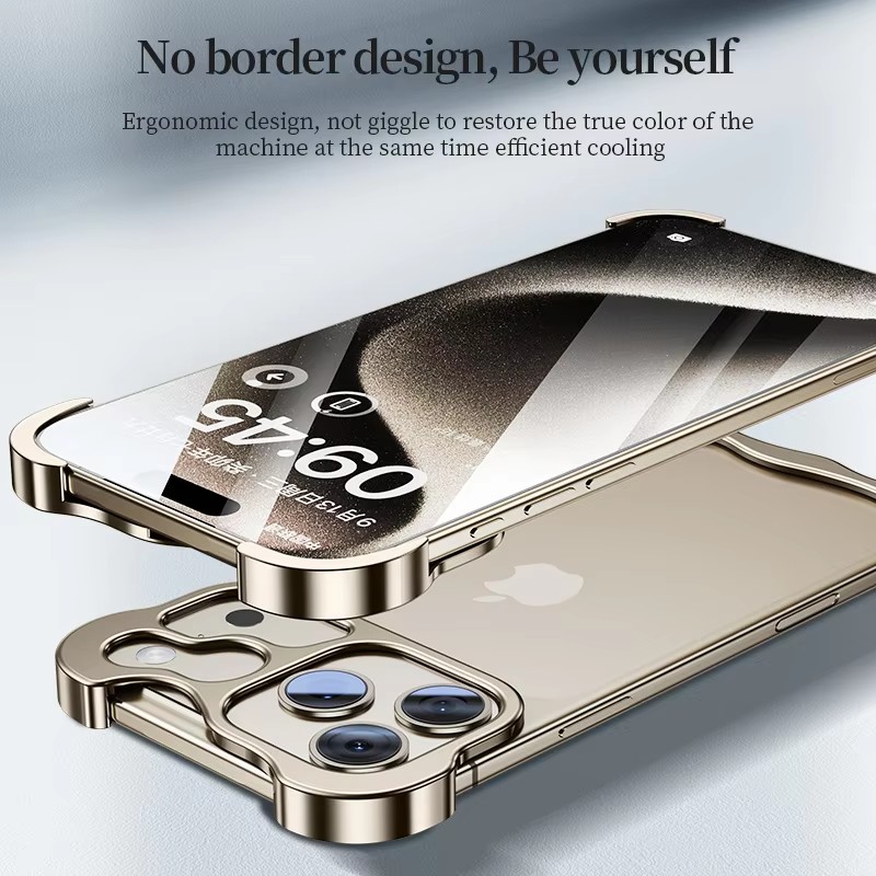 lrregular Metal Frame Bumper P - Phone Cases Aviation 评论和价格