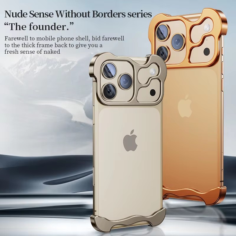 lrregular Metal Frame Bumper P - Phone Cases Aviation 评论和价格