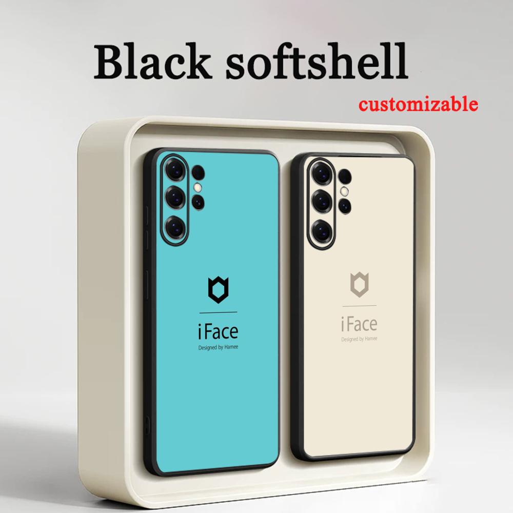 Cute Fashion i-iFaceS ins desi - Phone Cases Black 评论和价格