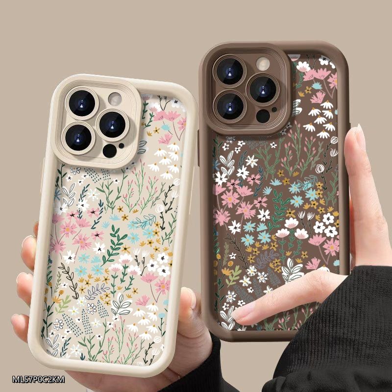 Pink High-bamboo Floral Patter - Phone Cases Redmi 评论和价格