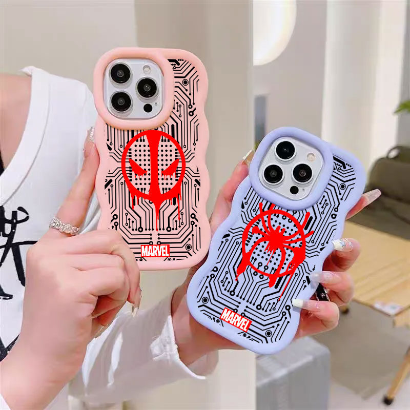 Marvel Deadpool Spider-Man Mil - Phone Cases Men 评论和价格