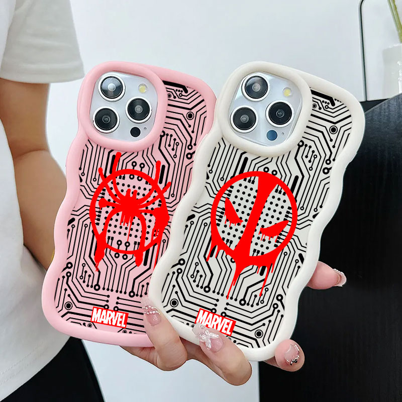 Marvel Deadpool Spider-Man Mil - Phone Cases Men 评论和价格