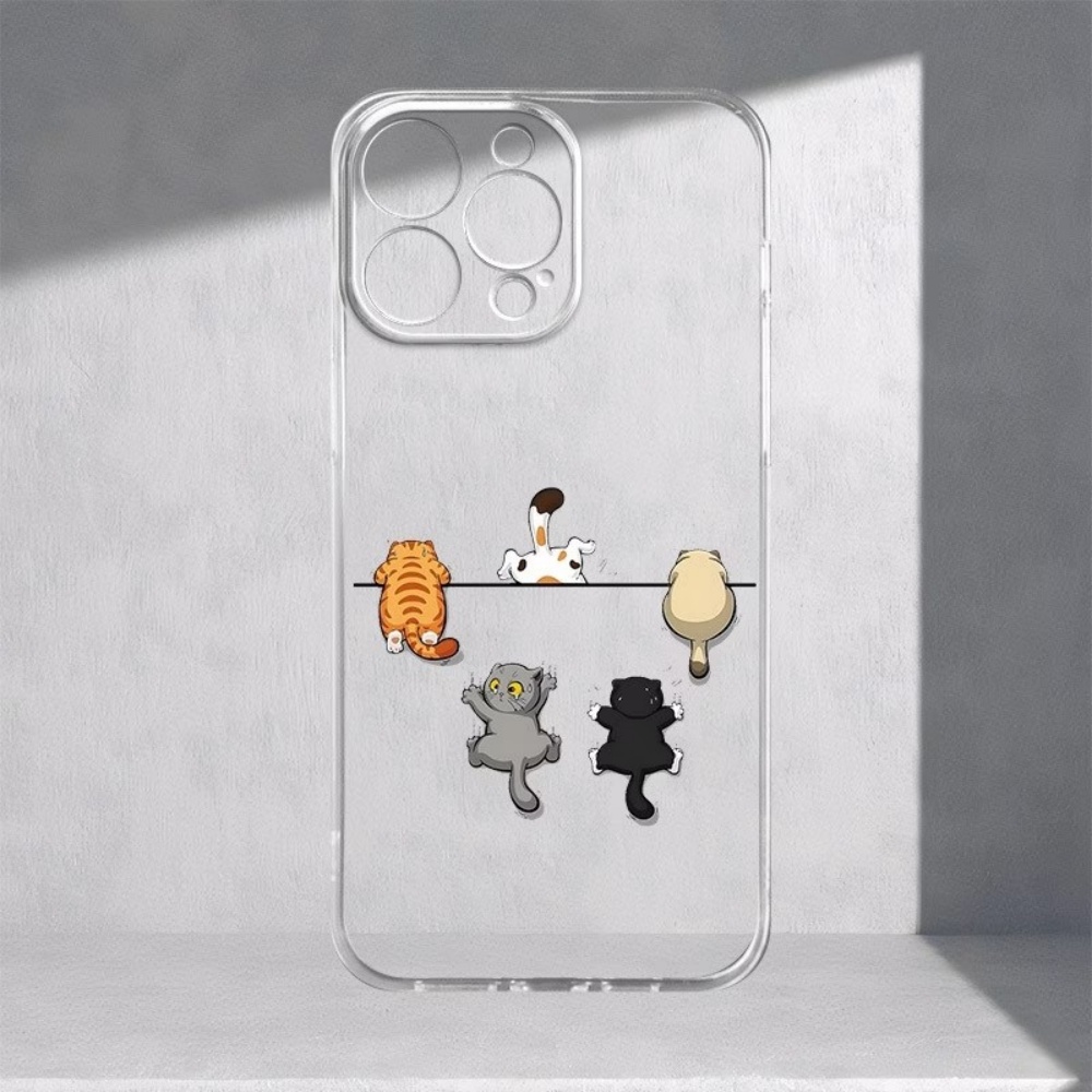 Five Cute Cat Pattern Phone Ca - Phone Cases Like Loopy 评论和价格