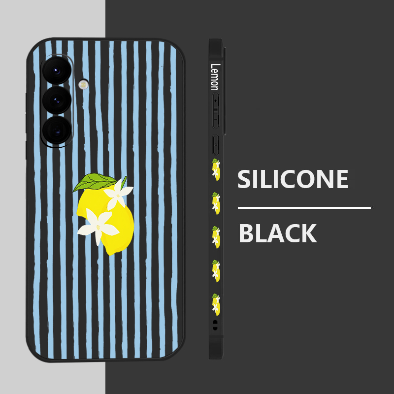 Stripe Lemon Print TPU Phone C - Phone Cases Galaxy A17 评论和价格