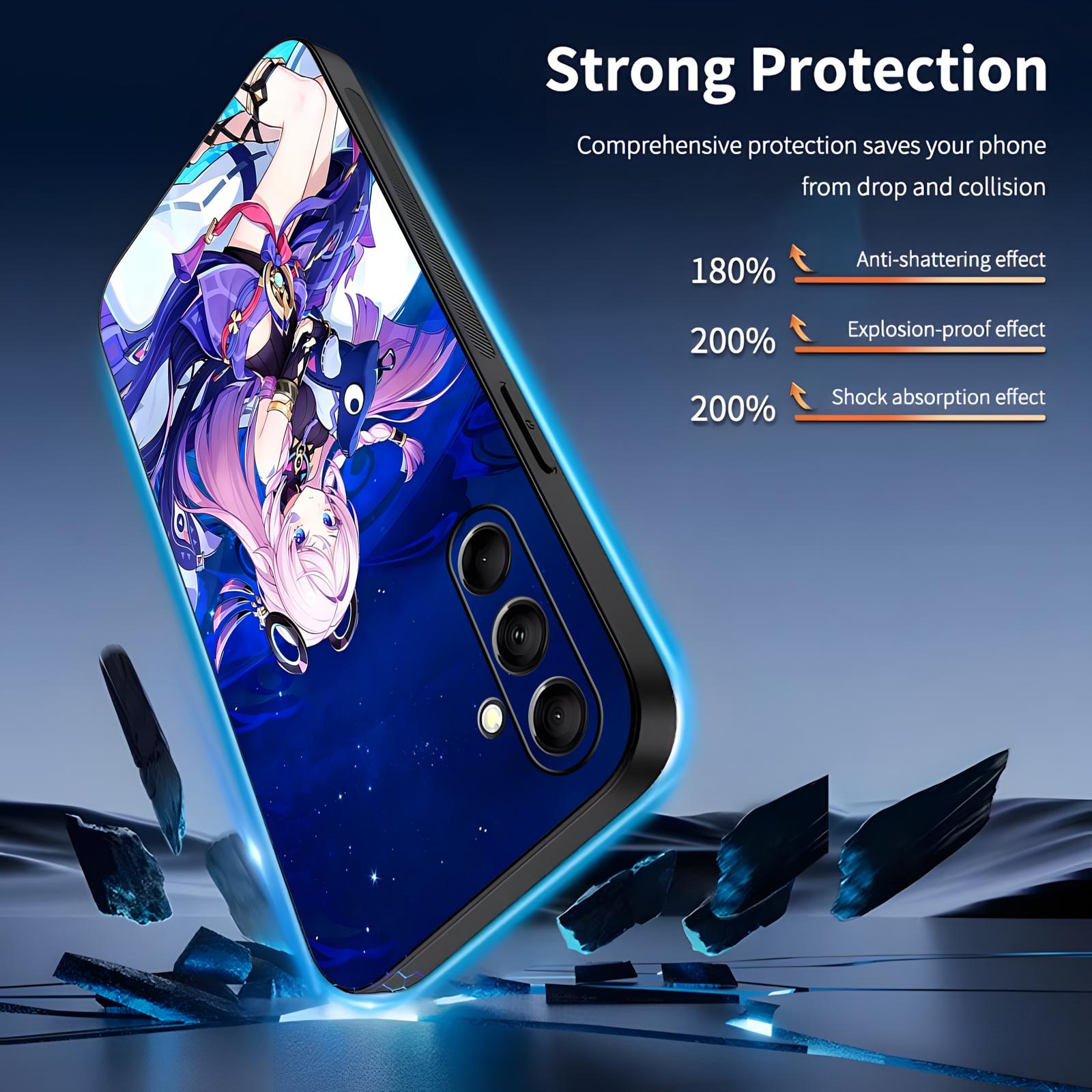 genshin impact Citlali  Phone  - Phone Cases Black 评论和价格