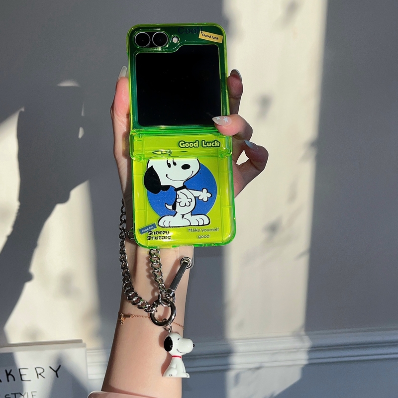 Cute Cartoon Peanut Snoopy Flu - Phone Cases With Wallet 评论和价格