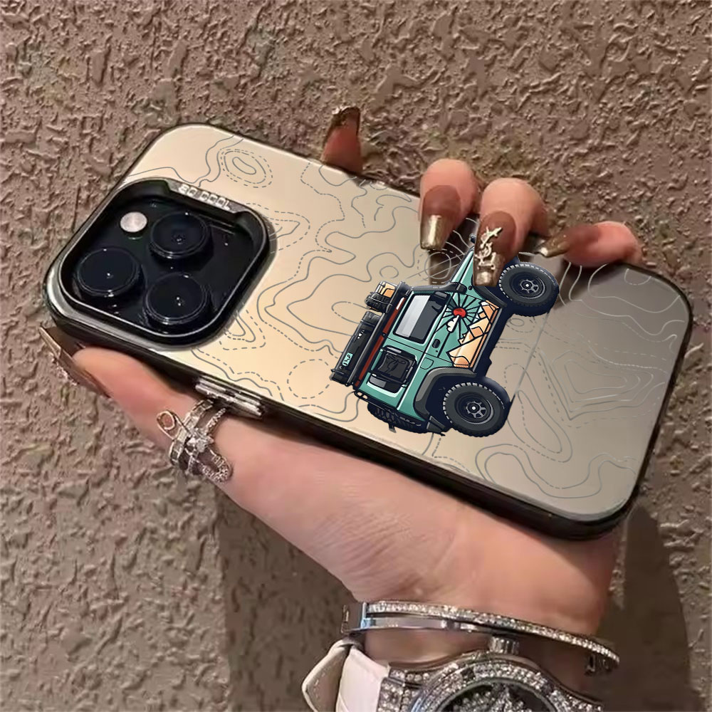 Simple Car Pattern Phone Case  - Phone Cases Online 评论和价格